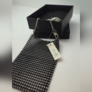 Jenni Metallic Chainmail Key and Card Holder